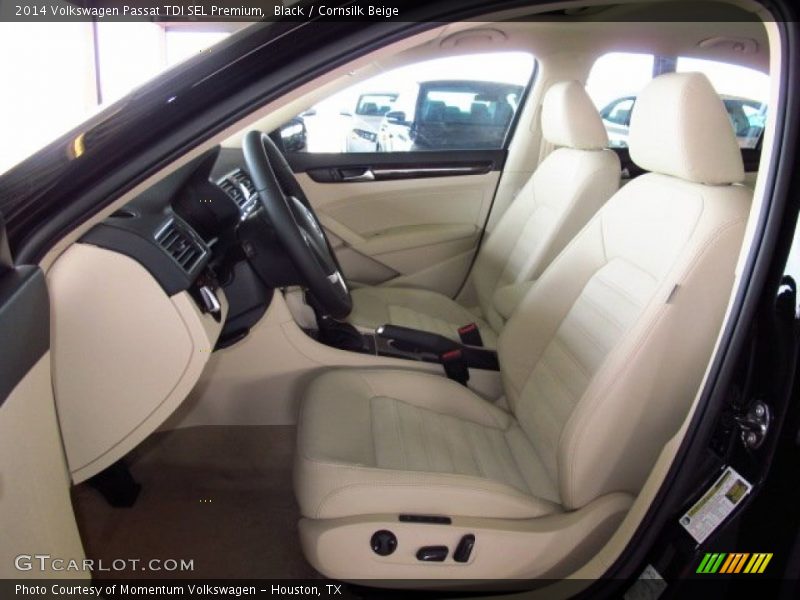 Black / Cornsilk Beige 2014 Volkswagen Passat TDI SEL Premium