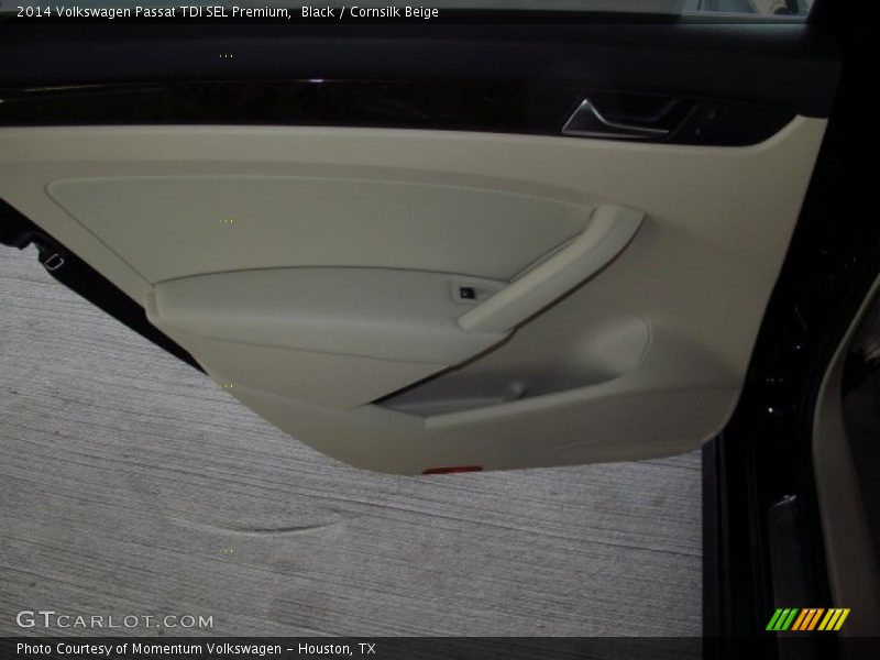 Black / Cornsilk Beige 2014 Volkswagen Passat TDI SEL Premium