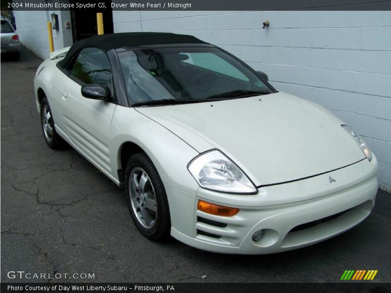 Dover White Pearl / Midnight 2004 Mitsubishi Eclipse Spyder GS