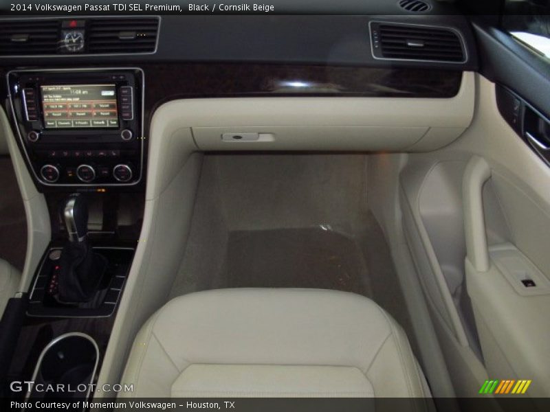 Black / Cornsilk Beige 2014 Volkswagen Passat TDI SEL Premium