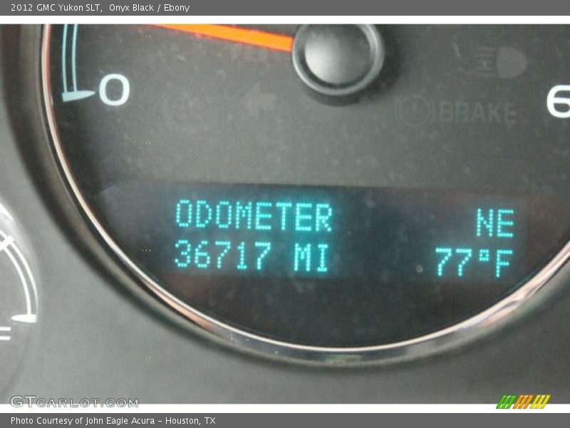 Onyx Black / Ebony 2012 GMC Yukon SLT