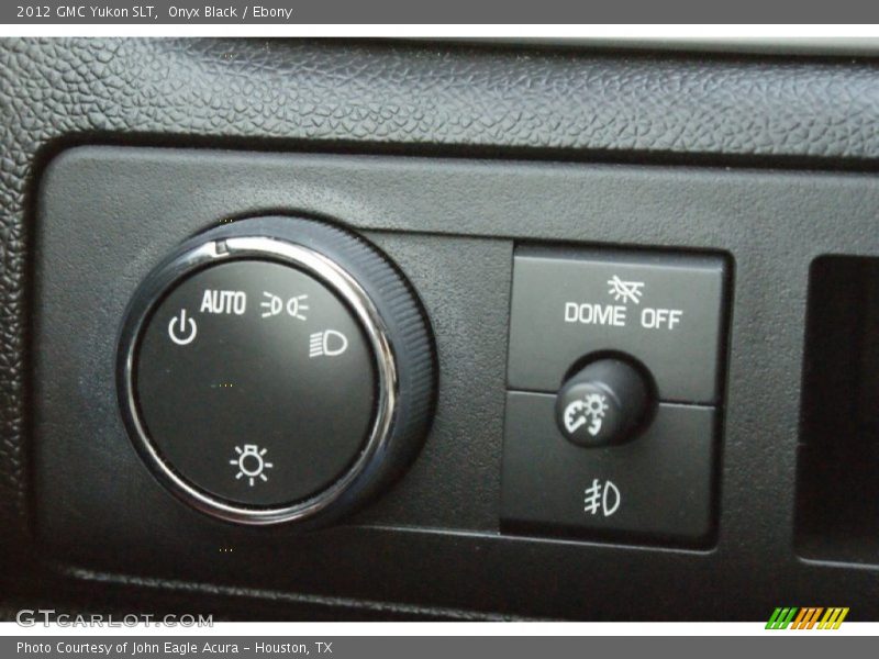 Onyx Black / Ebony 2012 GMC Yukon SLT