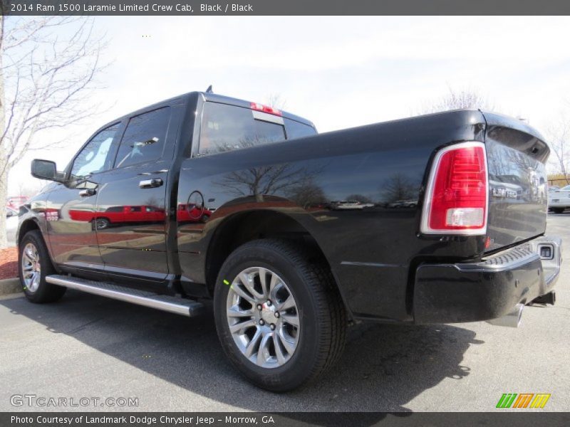 Black / Black 2014 Ram 1500 Laramie Limited Crew Cab