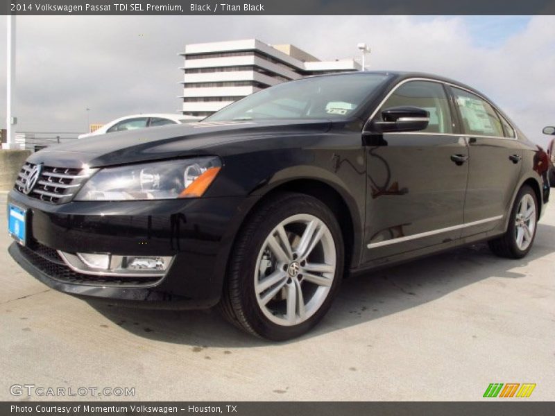Black / Titan Black 2014 Volkswagen Passat TDI SEL Premium