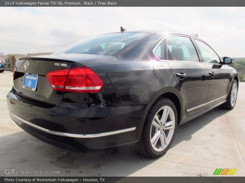 Black / Titan Black 2014 Volkswagen Passat TDI SEL Premium