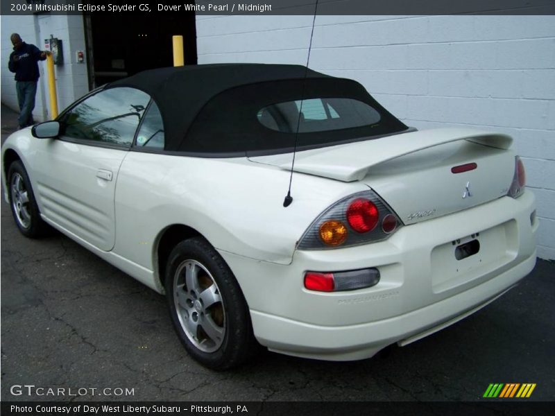 Dover White Pearl / Midnight 2004 Mitsubishi Eclipse Spyder GS