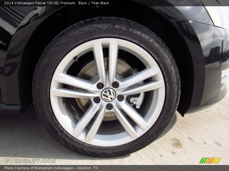 Black / Titan Black 2014 Volkswagen Passat TDI SEL Premium