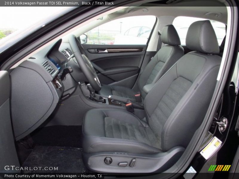 Black / Titan Black 2014 Volkswagen Passat TDI SEL Premium