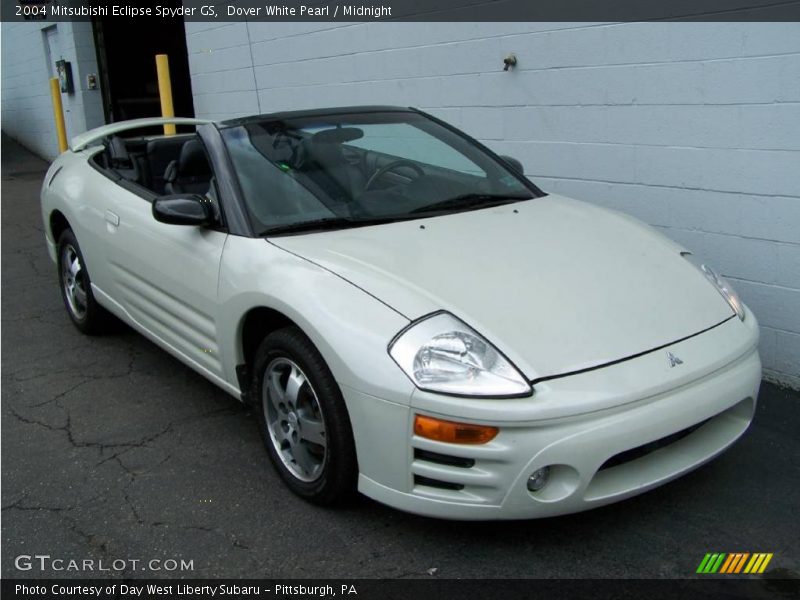 Dover White Pearl / Midnight 2004 Mitsubishi Eclipse Spyder GS