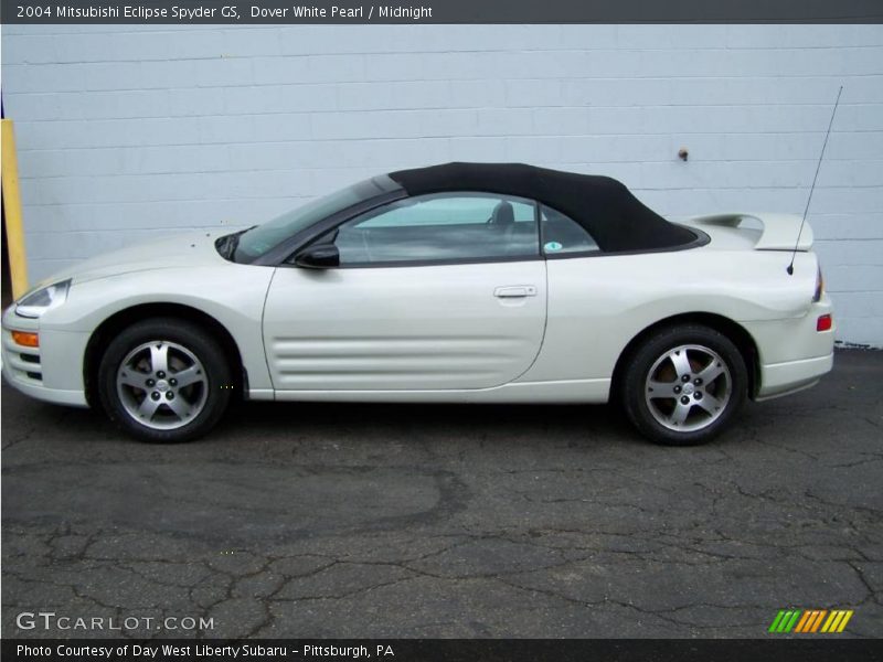 Dover White Pearl / Midnight 2004 Mitsubishi Eclipse Spyder GS