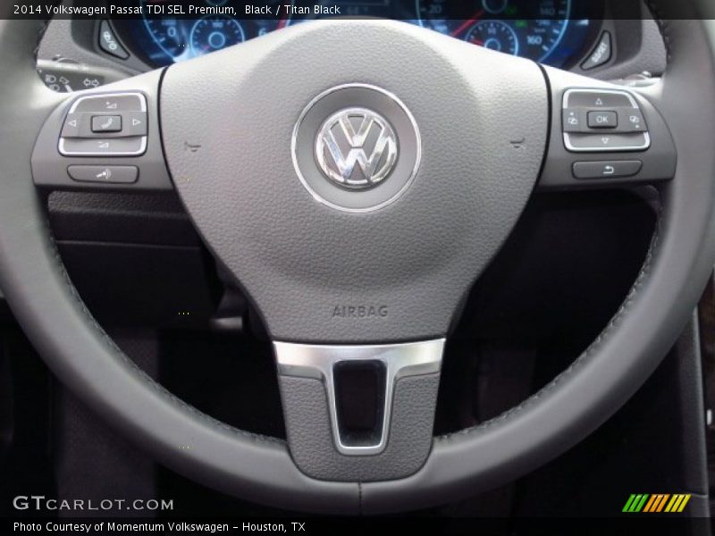 Black / Titan Black 2014 Volkswagen Passat TDI SEL Premium