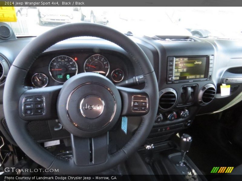 Black / Black 2014 Jeep Wrangler Sport 4x4