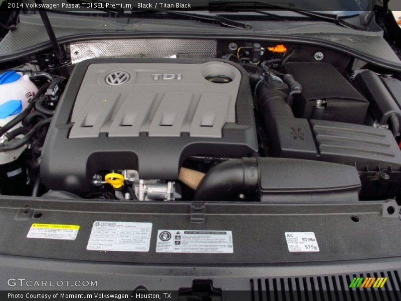 Black / Titan Black 2014 Volkswagen Passat TDI SEL Premium