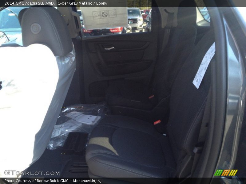 Cyber Gray Metallic / Ebony 2014 GMC Acadia SLE AWD