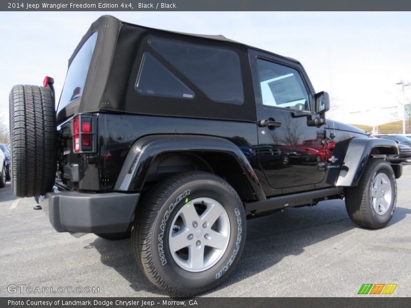 Black / Black 2014 Jeep Wrangler Freedom Edition 4x4