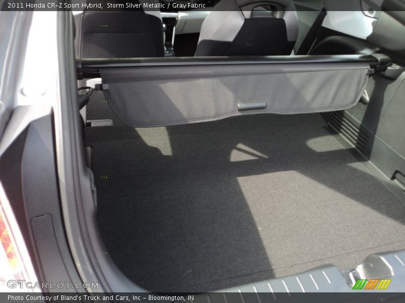 Storm Silver Metallic / Gray Fabric 2011 Honda CR-Z Sport Hybrid