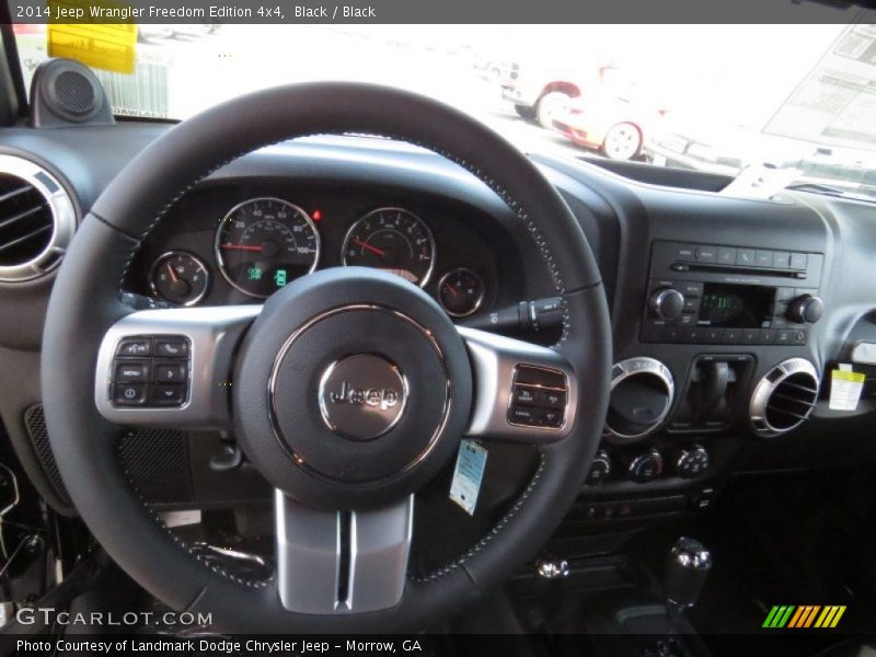 Black / Black 2014 Jeep Wrangler Freedom Edition 4x4