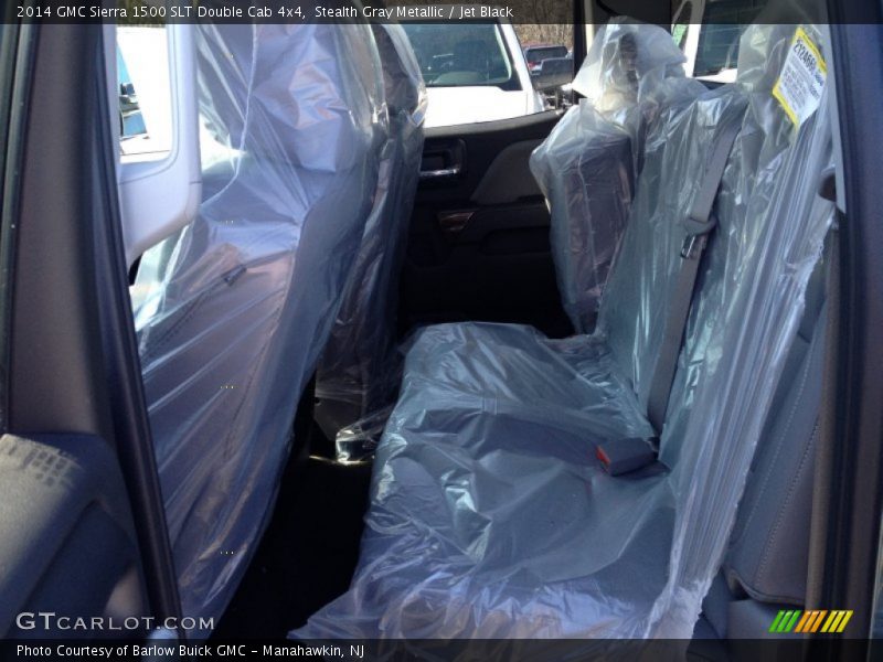 Stealth Gray Metallic / Jet Black 2014 GMC Sierra 1500 SLT Double Cab 4x4
