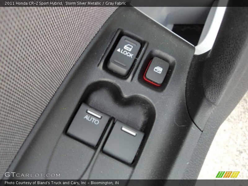 Storm Silver Metallic / Gray Fabric 2011 Honda CR-Z Sport Hybrid
