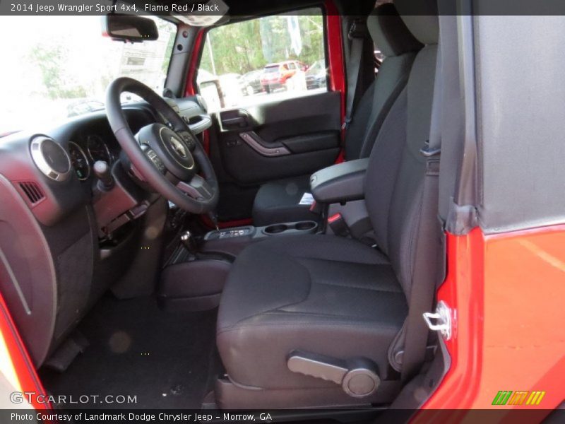 Flame Red / Black 2014 Jeep Wrangler Sport 4x4