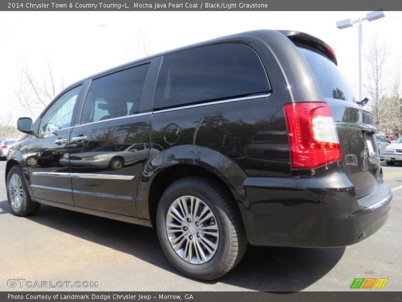 Mocha Java Pearl Coat / Black/Light Graystone 2014 Chrysler Town & Country Touring-L