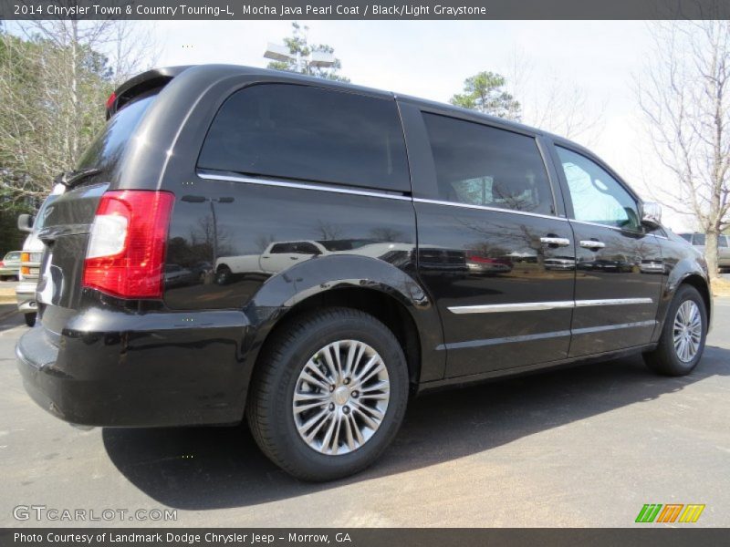 Mocha Java Pearl Coat / Black/Light Graystone 2014 Chrysler Town & Country Touring-L