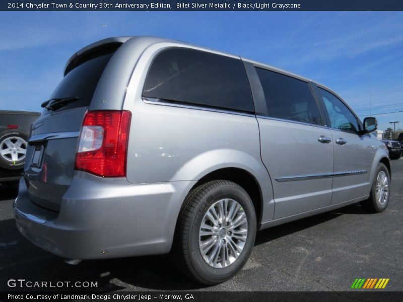 Billet Silver Metallic / Black/Light Graystone 2014 Chrysler Town & Country 30th Anniversary Edition