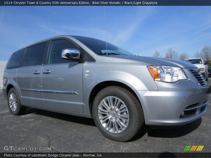 Billet Silver Metallic / Black/Light Graystone 2014 Chrysler Town & Country 30th Anniversary Edition