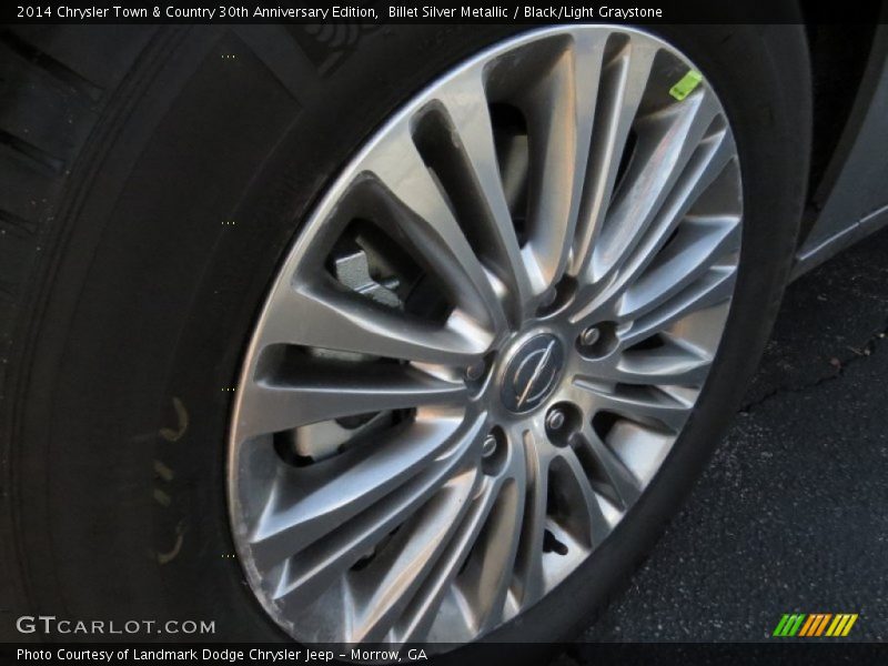 Billet Silver Metallic / Black/Light Graystone 2014 Chrysler Town & Country 30th Anniversary Edition