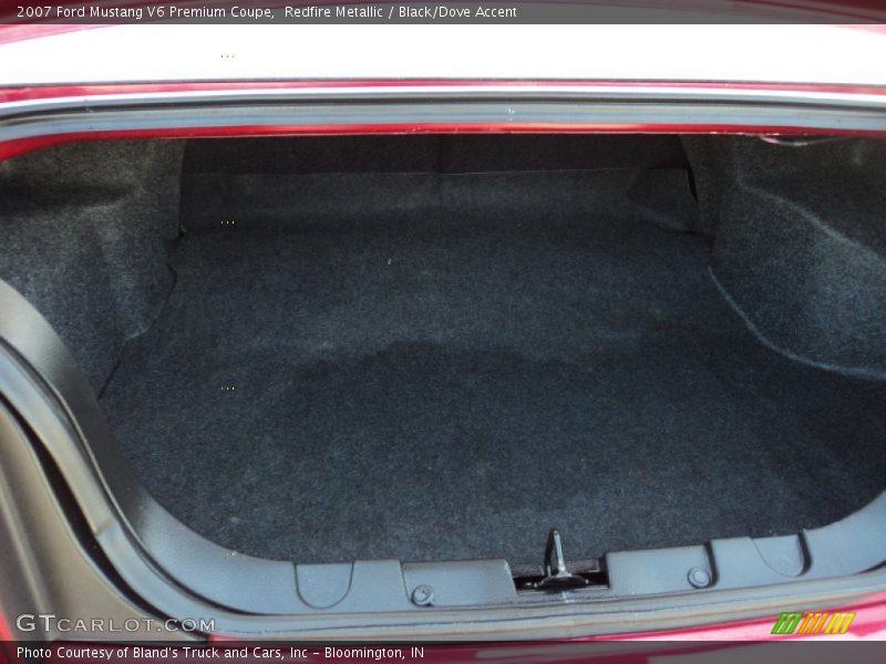 Redfire Metallic / Black/Dove Accent 2007 Ford Mustang V6 Premium Coupe