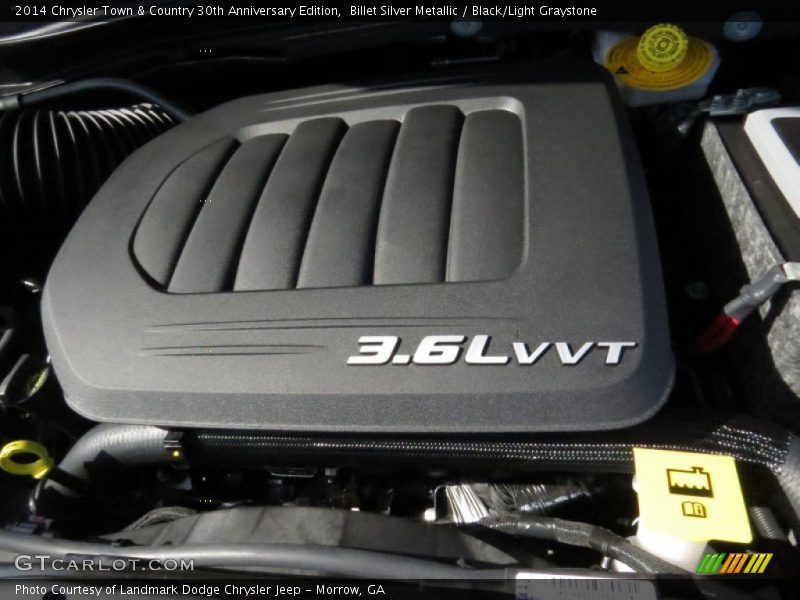 Billet Silver Metallic / Black/Light Graystone 2014 Chrysler Town & Country 30th Anniversary Edition