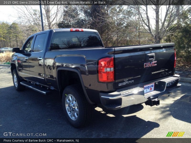 Iridium Metallic / Jet Black 2015 GMC Sierra 2500HD SLT Crew Cab 4x4