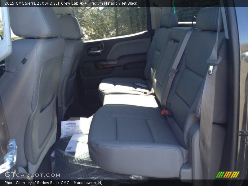 Iridium Metallic / Jet Black 2015 GMC Sierra 2500HD SLT Crew Cab 4x4