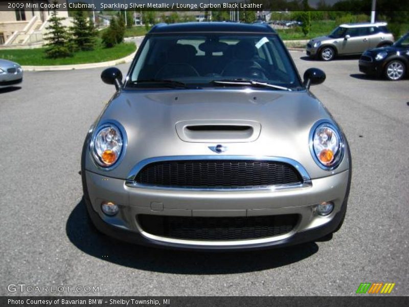 Sparkling Silver Metallic / Lounge Carbon Black Leather 2009 Mini Cooper S Clubman