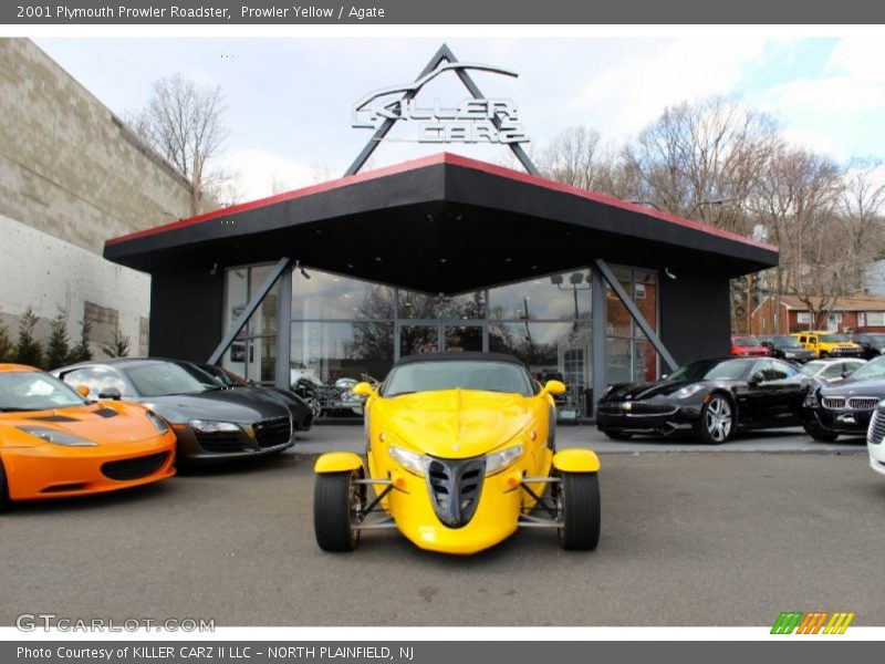 Prowler Yellow / Agate 2001 Plymouth Prowler Roadster