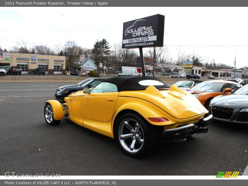 Prowler Yellow / Agate 2001 Plymouth Prowler Roadster