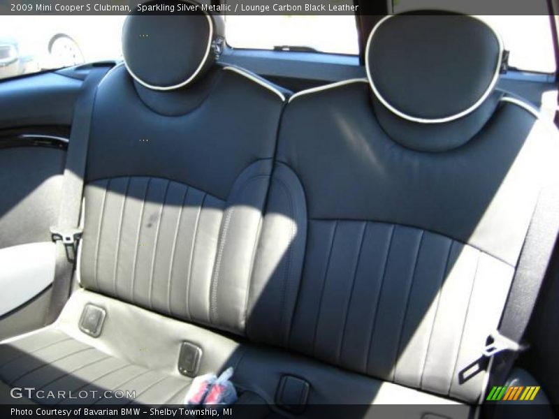 Sparkling Silver Metallic / Lounge Carbon Black Leather 2009 Mini Cooper S Clubman