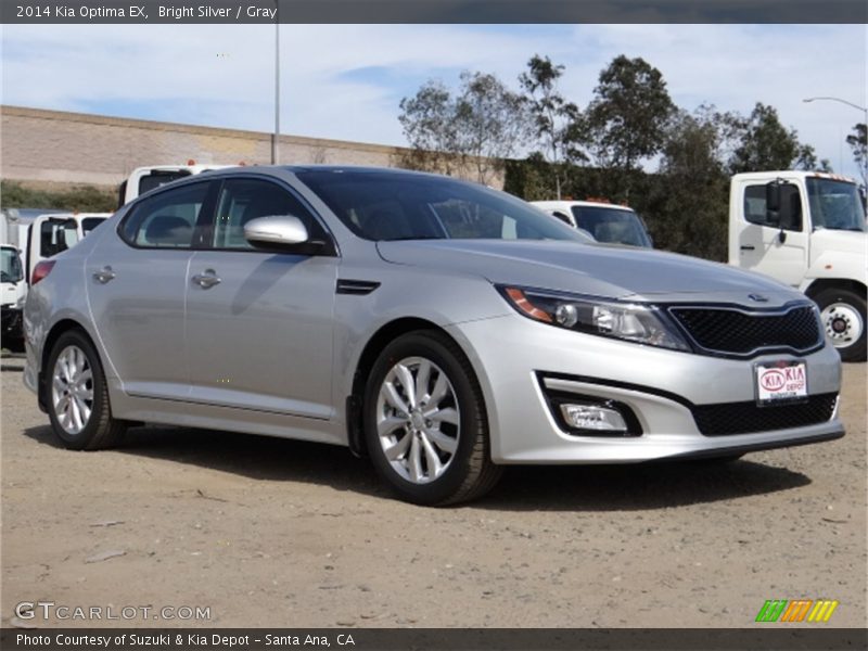 Bright Silver / Gray 2014 Kia Optima EX