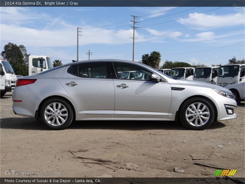 Bright Silver / Gray 2014 Kia Optima EX