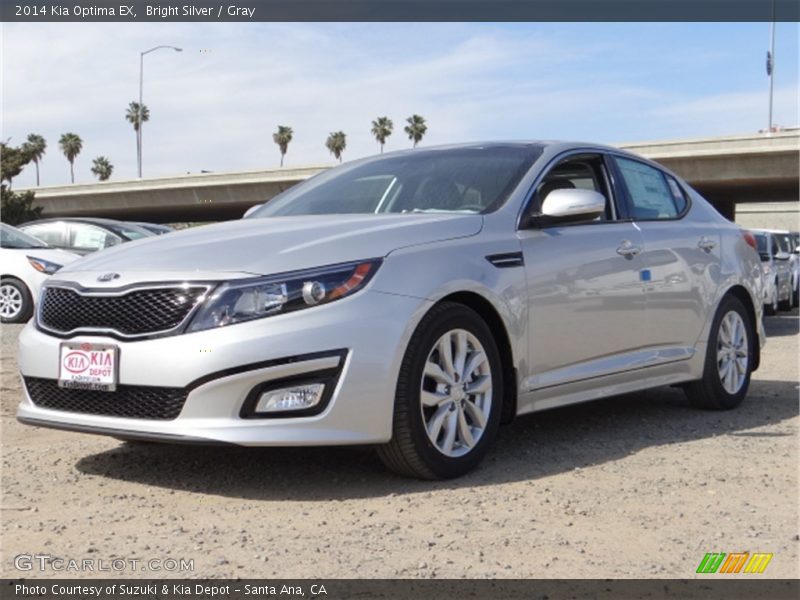 Bright Silver / Gray 2014 Kia Optima EX
