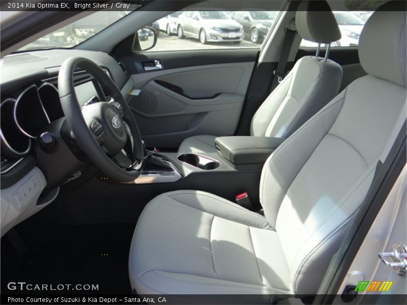 Bright Silver / Gray 2014 Kia Optima EX