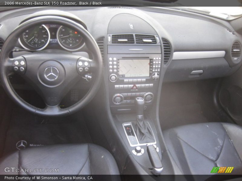 Black / Black 2006 Mercedes-Benz SLK 350 Roadster