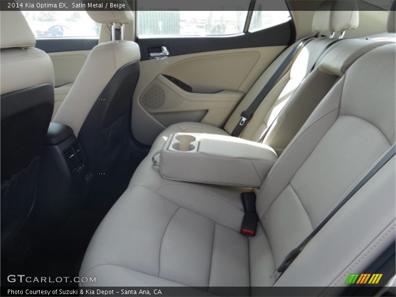 Satin Metal / Beige 2014 Kia Optima EX