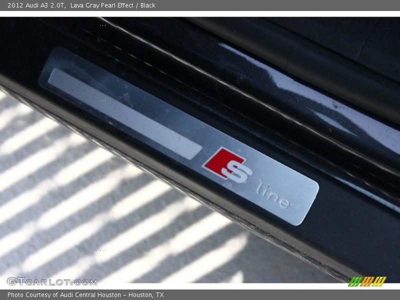 Lava Gray Pearl Effect / Black 2012 Audi A3 2.0T