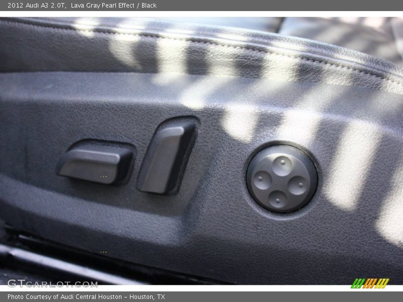 Lava Gray Pearl Effect / Black 2012 Audi A3 2.0T
