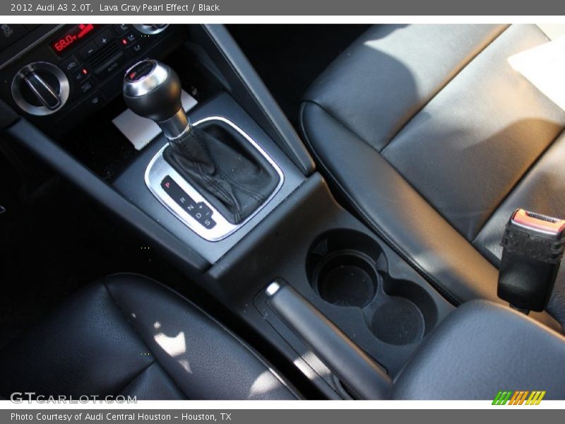 Lava Gray Pearl Effect / Black 2012 Audi A3 2.0T