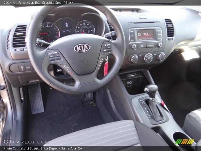 Dashboard of 2014 Forte Koup EX