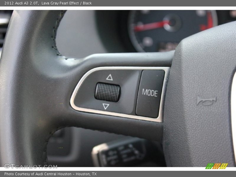 Lava Gray Pearl Effect / Black 2012 Audi A3 2.0T