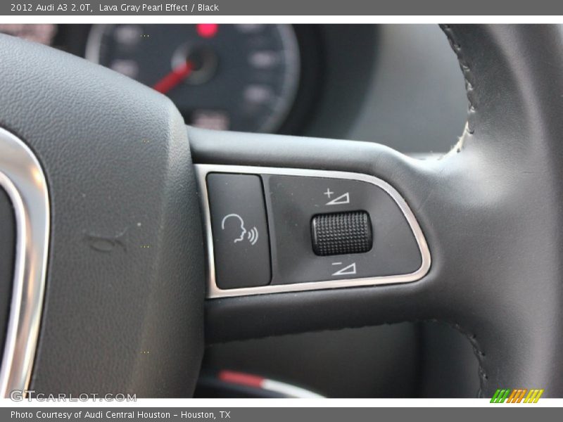 Lava Gray Pearl Effect / Black 2012 Audi A3 2.0T