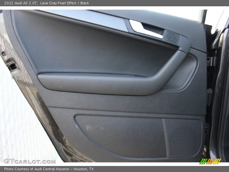 Lava Gray Pearl Effect / Black 2012 Audi A3 2.0T